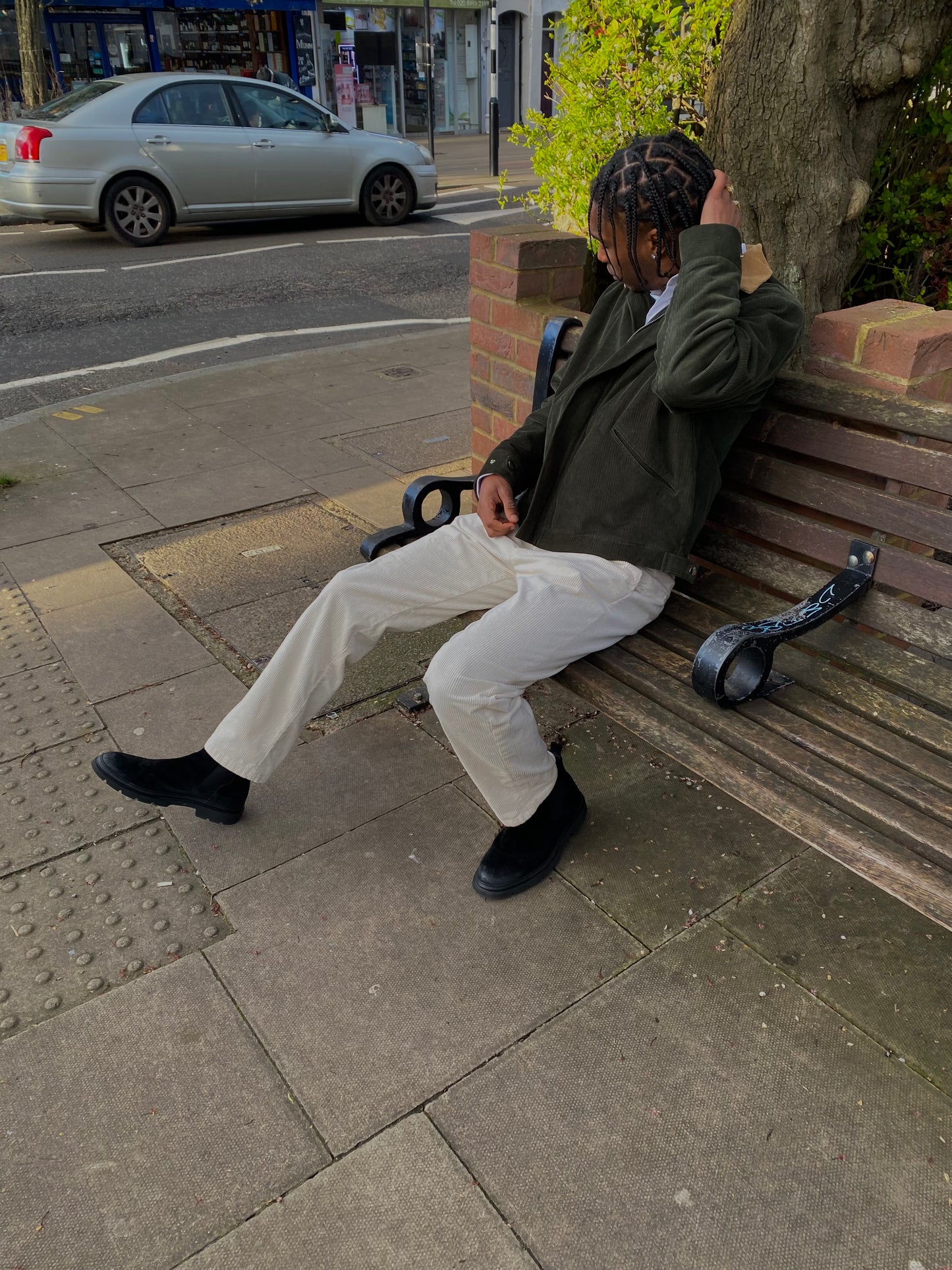 Corduroy Lightweight Work Jacket V2 - 'Emerald City'