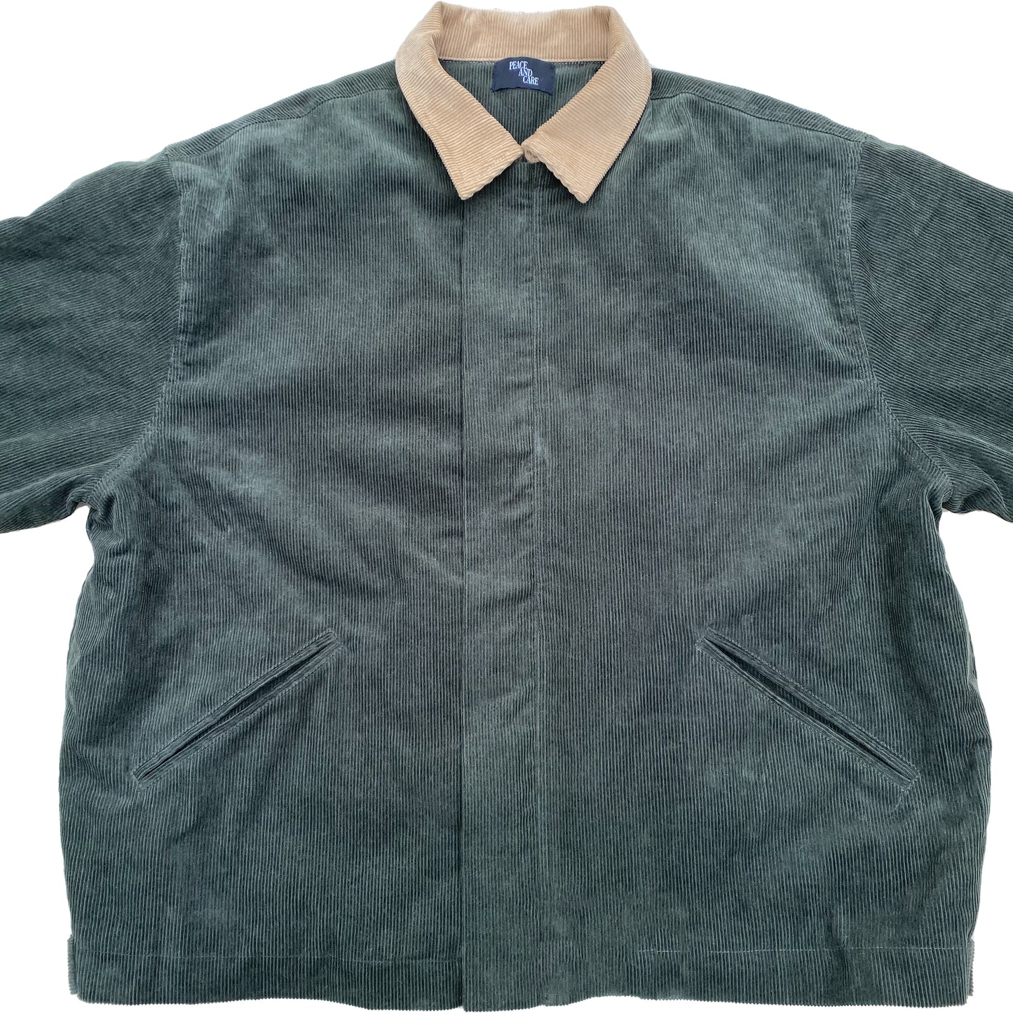 Corduroy Lightweight Work Jacket V2 - 'Emerald City'