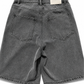 Washed Black Jorts