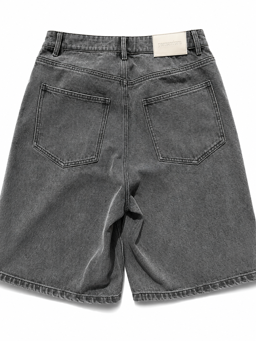 Washed Black Jorts